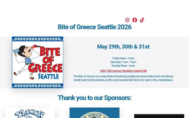 Bite of Greece Festival this weekend!