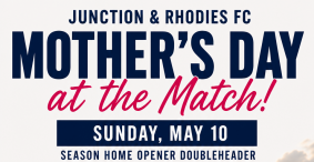 SOCCER: 8 days to Junction FC and Rhodies FC home openers during ‘Mother’s Day at the Match’