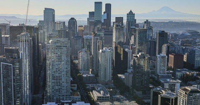 Seattle ranked fourth among large cities for growth last year