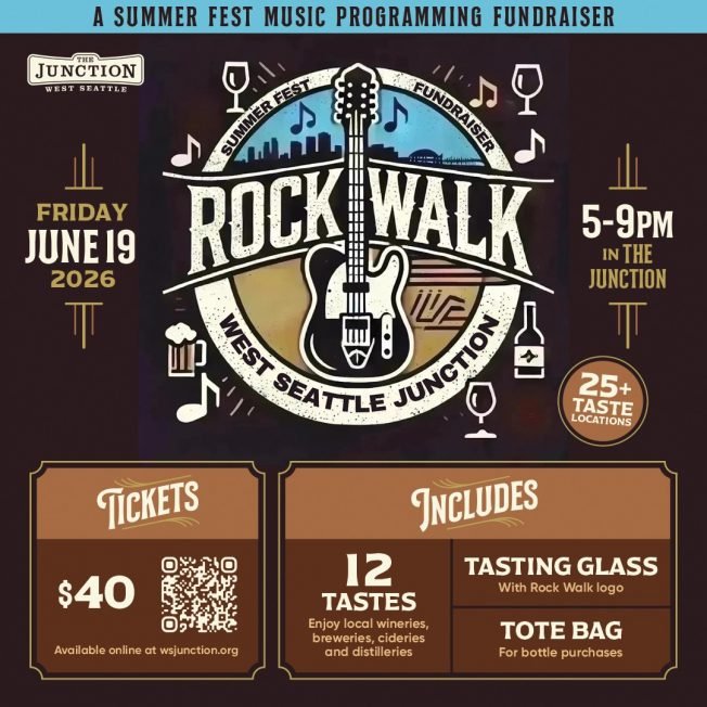 YOU CAN HELP: ‘Rock Walk’ to help fund West Seattle Summer Fest music