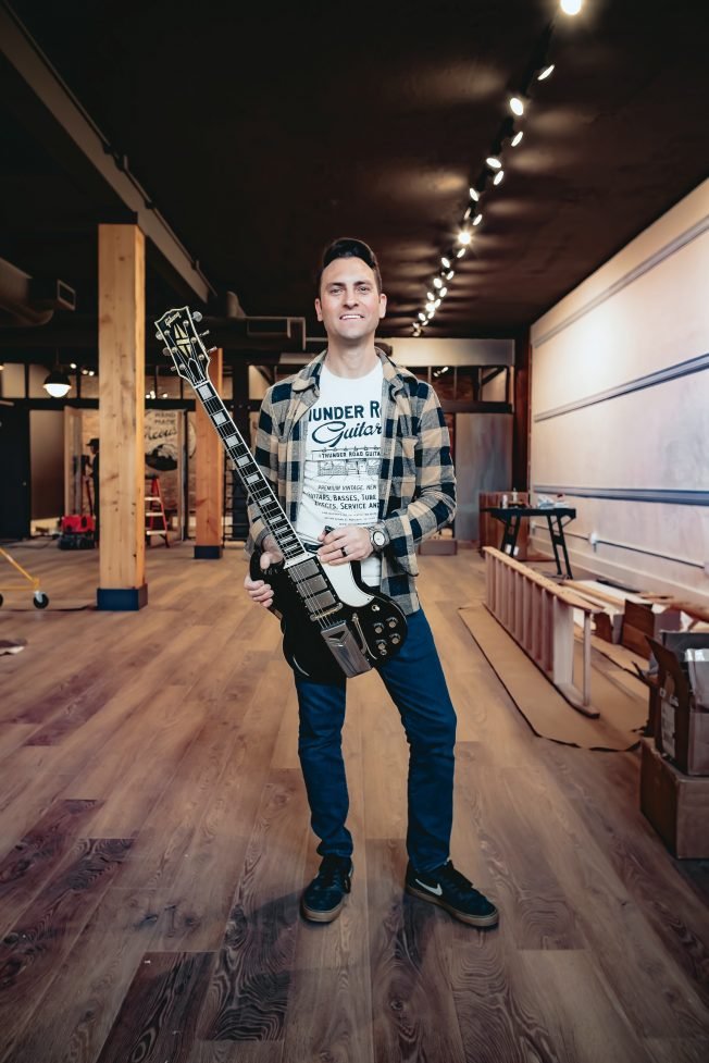 BIZNOTE FOLLOWUP: Thunder Road Guitars’ opening date for new Admiral space