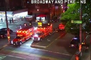 Three shot at 10th and Pike — UPDATE