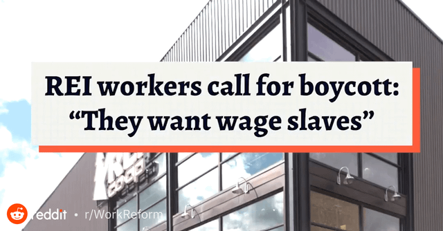 BREAKING: The REI union is asking customers across the country to boycott the chain. The workers of @reiunion have been trying to negotiate a first contract for 4 years. They’re tired of the stonewalling and union busting. Now they’re escalating, and asking you to join them.