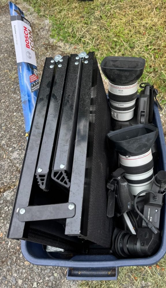 READER REPORT: Camera equipment found. Lost? Dumped?