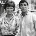 Bruce Lee with then-girlfriend Linda Emery, as students at the University of Washington in 1963. They married the next year.