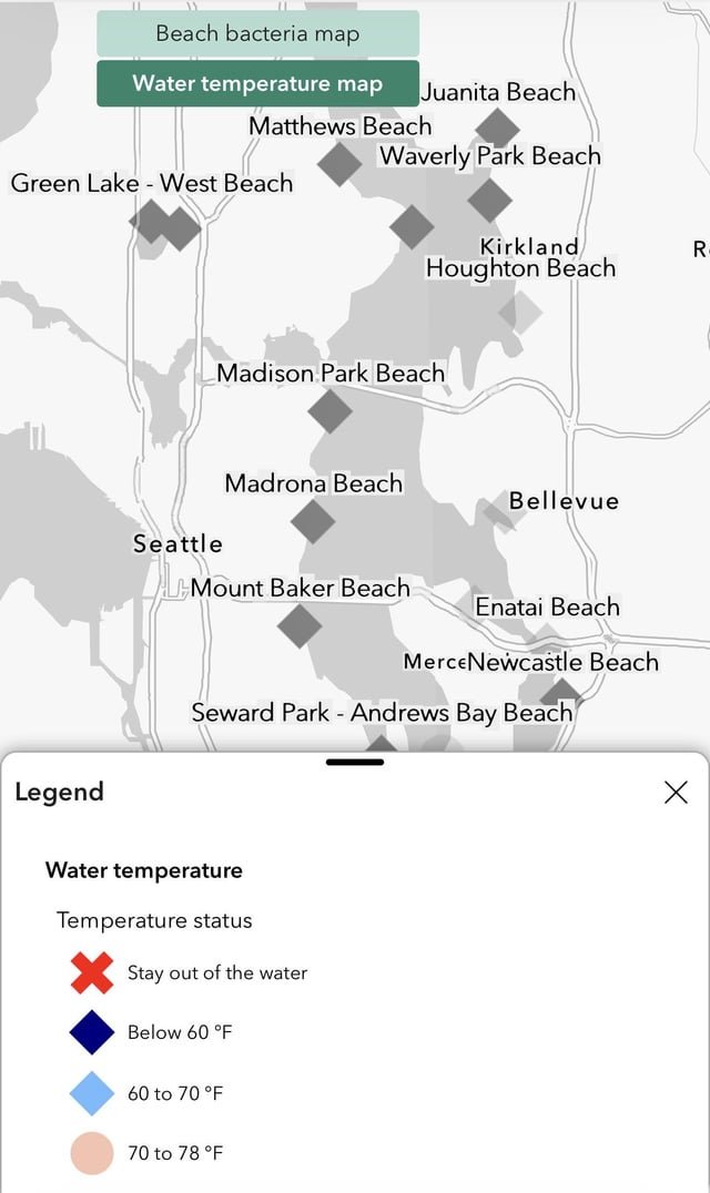 So when does the city start recording/updating water temperatures? I’m ready to paddleboard