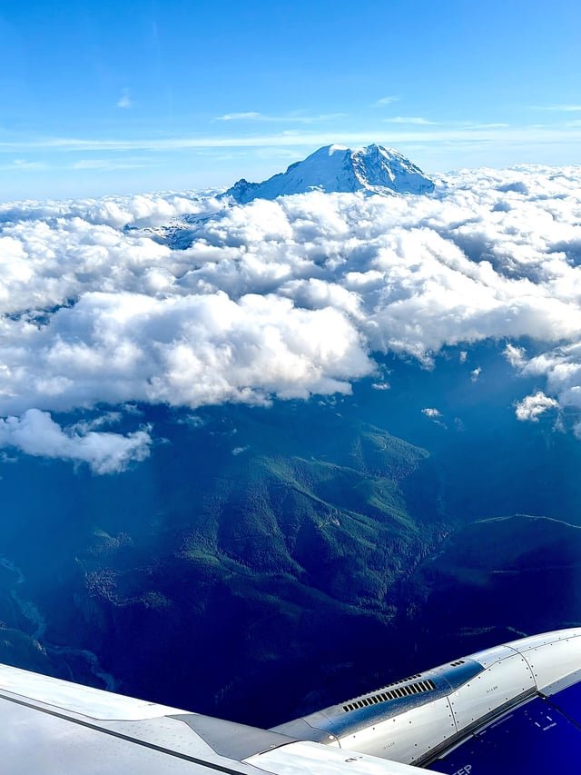 First time seeing Mount Rainier up close and I’m in awe