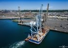Giant derelict structures of industry are part of what made me fall in love with the Seattle aesthetic – always sad to see parts of it go. 3 legacy cranes from Terminal 30 headed to scrap