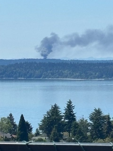 UPDATE: Fire across the water