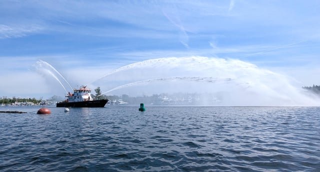 Fireboat Chief Seattle at the Windermere cup