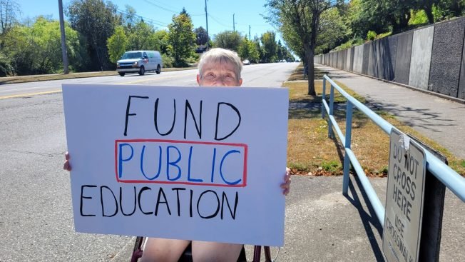 Remembering tireless West Seattle protester Marjorie Prince, 1938-2026