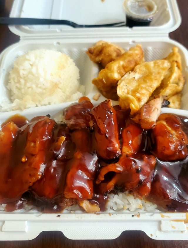Chicken & Gyoza Combo @ Teriyaki Madness (Capitol Hill)