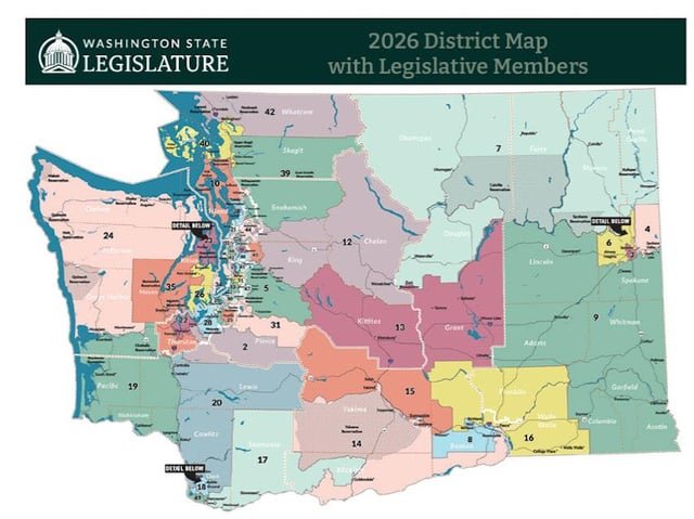 Many states are making redistricting moves. Not so much in WA, yet