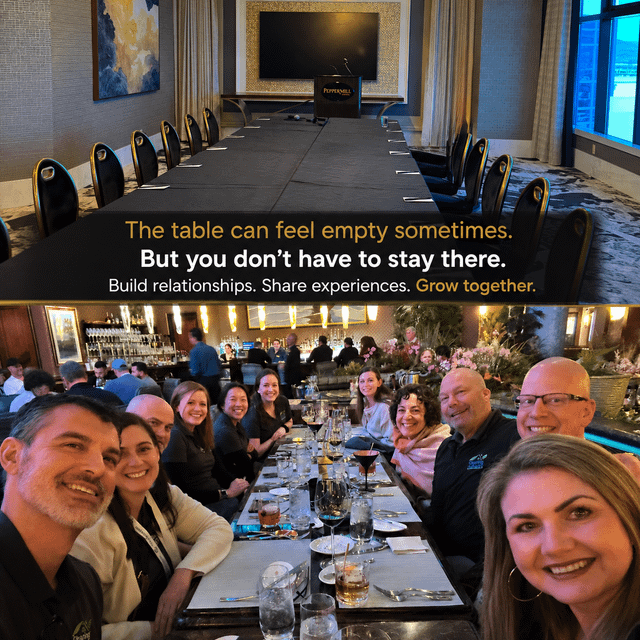 The Table Can Feel Empty: Why Franchise Owners Must Intentionally Build Their Own Networks