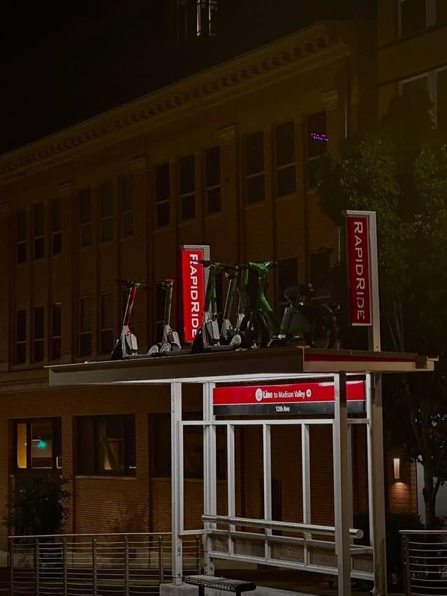 E-Scooters Where You May Least Expect Them.