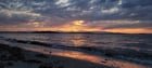 Sunset at Alki yesterday