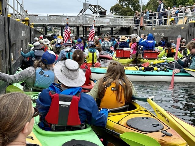How Do You Fit 63 Kayaks In An Elevator?