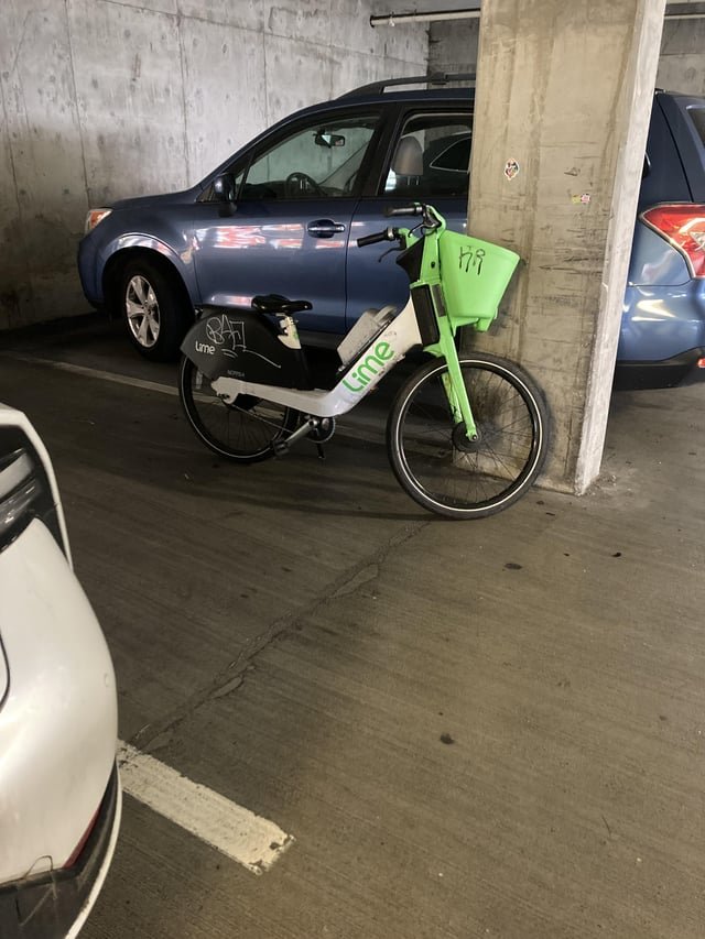 I don’t think you can park that there