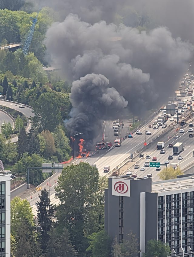 405 North at Bellevue.