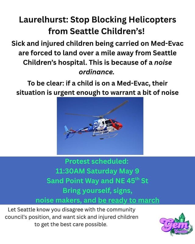 Laurelhurst protest this Saturday
