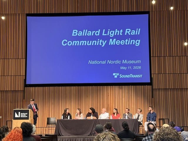 Things Overheard at tonight performative Ballard Light Rail Meeting