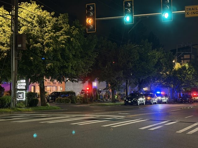 Strange things are afoot across from the Circle K at the Silver Cloud in the U District