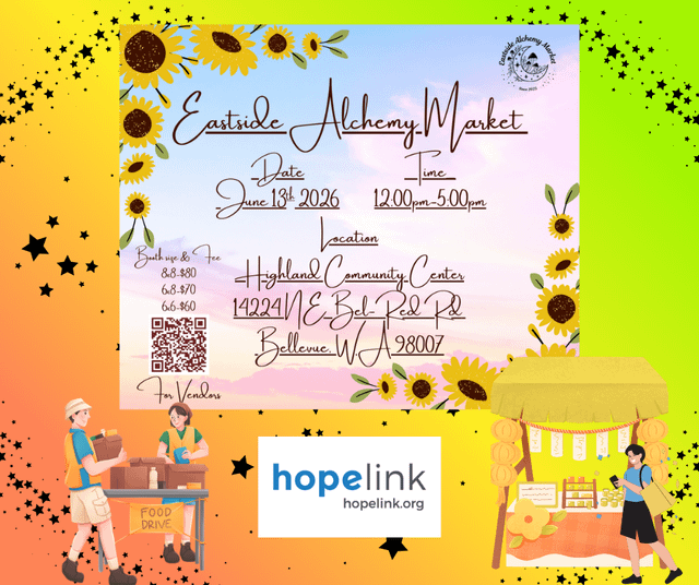 ✨ COSMIC FLOW OF ABUNDANCE — June 13 Community Market & Food Drive ✨