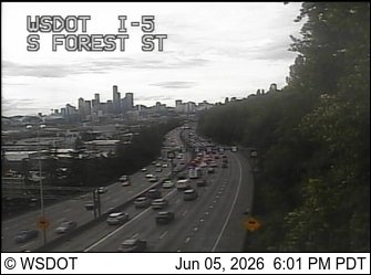 WEEKEND TRAFFIC ALERT: Northbound I-5 closing north of West Seattle Bridge