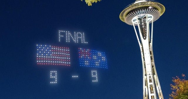 Drone scoreboard will keep World Cup fans in Seattle informed