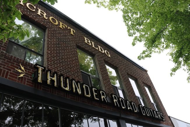 BIZNOTE FOLLOWUP: Sneak peek inside Thunder Road Guitars’ new home
