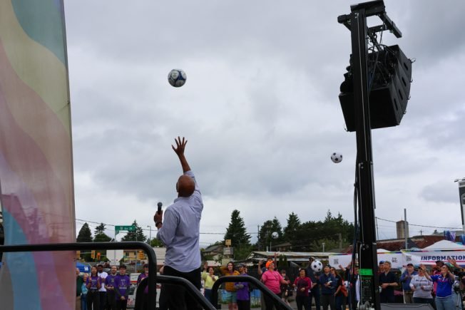 HAPPENING NOW: ‘Gather For Goals’ street party to celebrate World Cup soccer and White Center