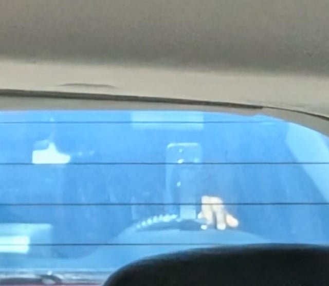 Interesting phone mount position