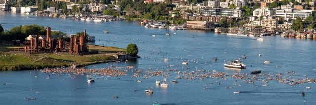 Seattle Paddle Rave from Queen Anne