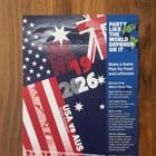 USA vs Australia Game Day Poster