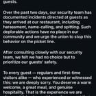 After hiring scabs, Walrus and the Carpenter (temporarily) closed