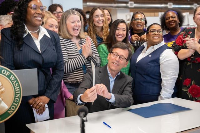 Washington Gov. Bob Ferguson announced a plan Monday to create accommodations for working women experiencing menopause.