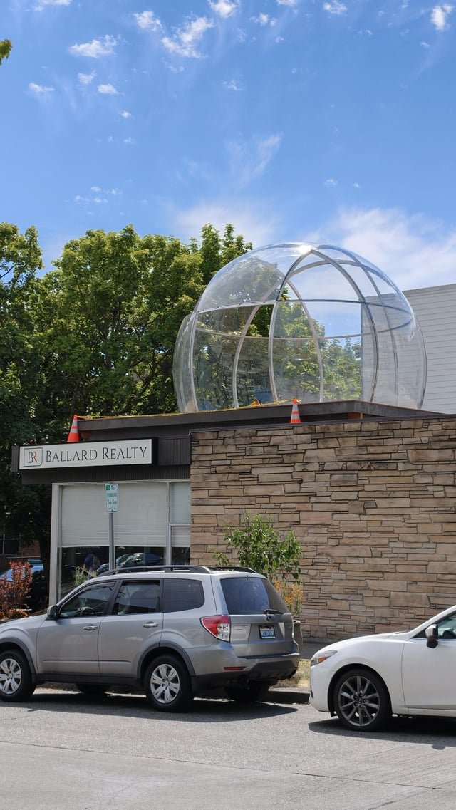 The Bubbleator is up in Ballard
