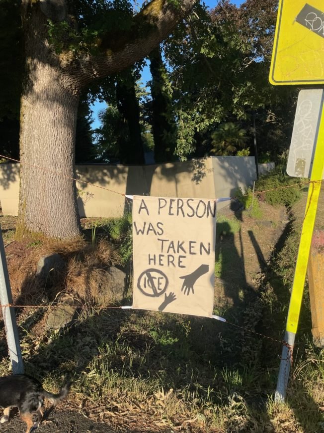 READER PHOTOS: ‘Totally horrified to see this in our … neighborhood’
