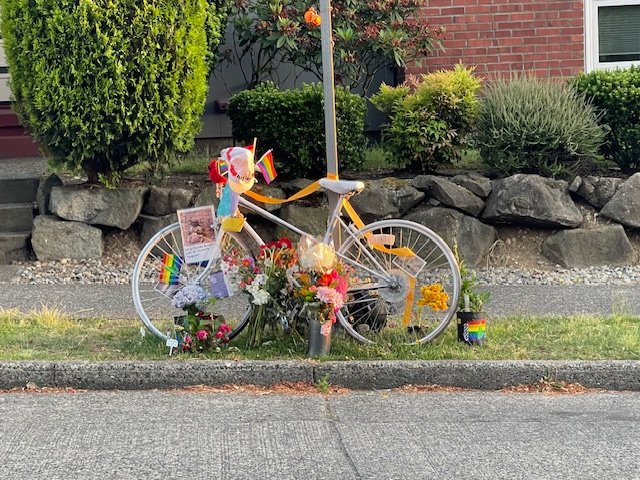 FOLLOWUP: Two notes, four days after bicyclist Maridee Bonadea’s death in Fauntleroy