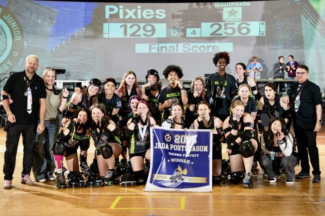 CONGRATULATIONS! Southside Revolution Junior Roller Derby team wins regionals, headed to national championships