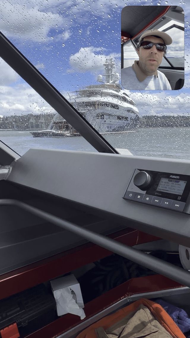 Found Zucks yacht in Everett…