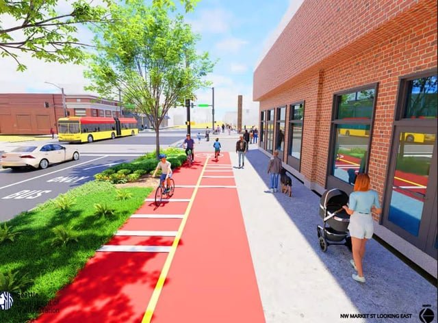 SDOT releases updated design for Ballard Missing Link trail
