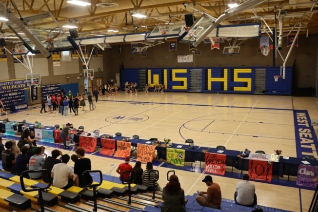 VIDEO: West Seattle High School celebrates student-athletes at big College Signing Day ceremony