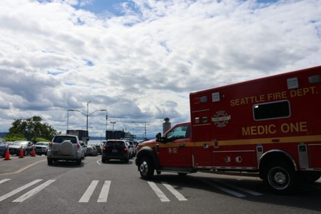 Death investigation by Fauntleroy ferry dock