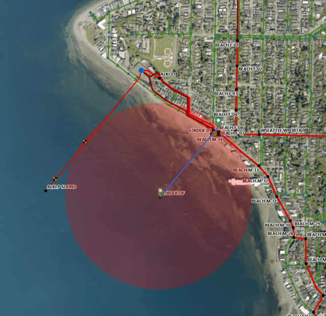 Sewer overflow estimated at 13,000 gallons; ‘stay out of water’ warning continues in West Seattle