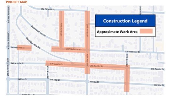 Seattle City Light pole, line replacement project starting in Gatewood, with ‘planned outages’ ahead