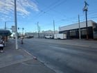 Sidewalk spraying and police presence begins on 12th and Jackson