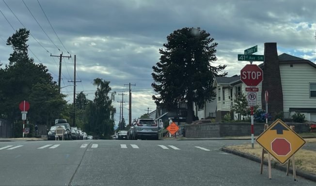 Another new 4-way stop in West Seattle