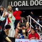 Some photos from the world cup match yesterday