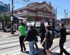 Scenes from the Ballard Light Rail Funeral